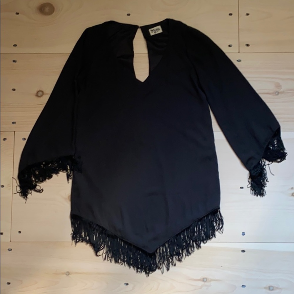 Show Me Your Mumu Rodeo Dress Black Small
